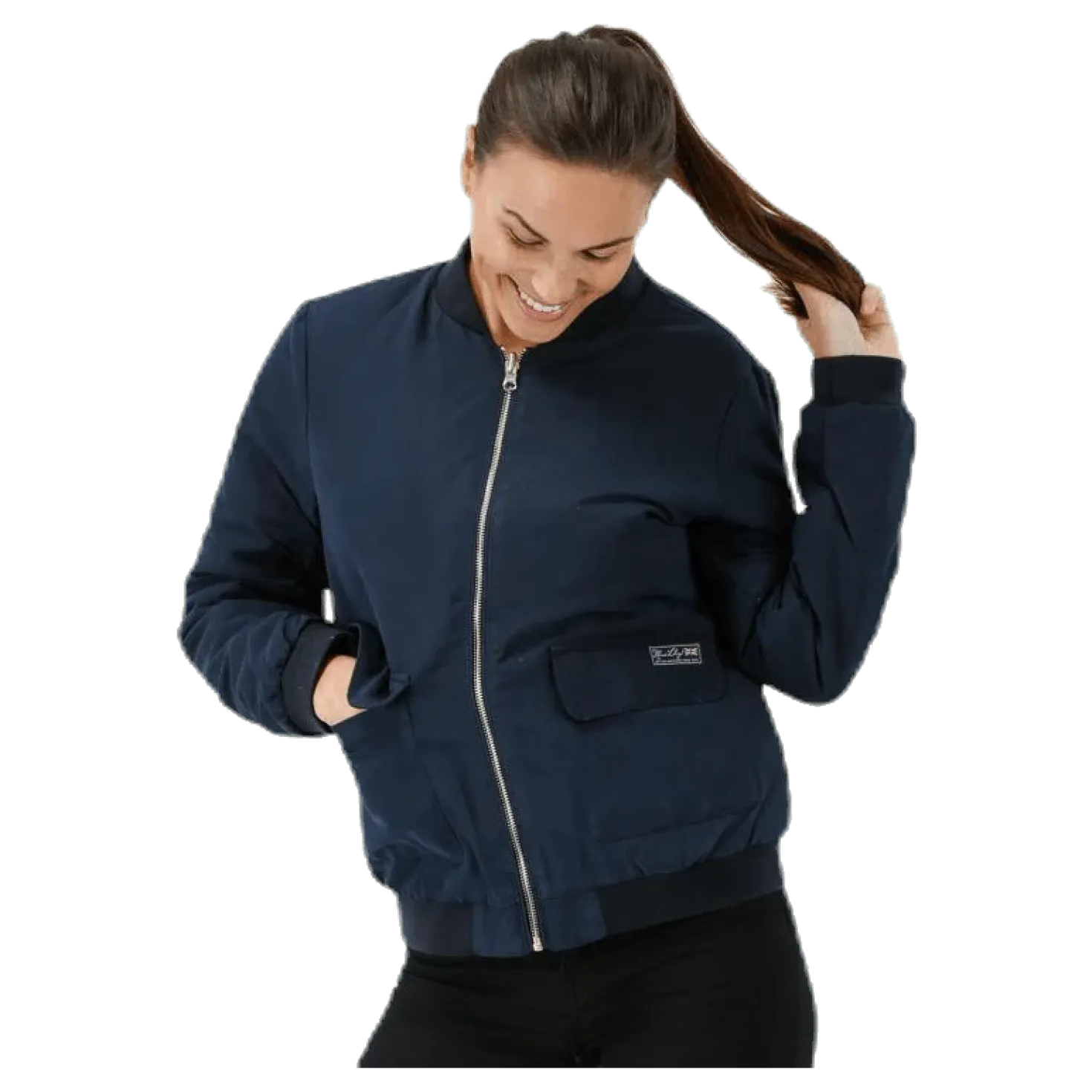 Hatty Reversible Bomber Blue