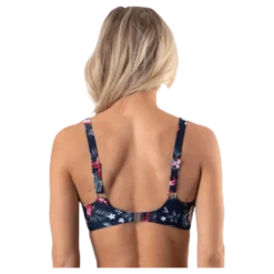 Hawaii Unique Wire Bra Blue/Patterned