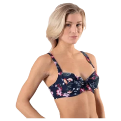 Hawaii Unique Wire Bra Blue/Patterned