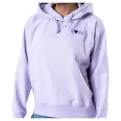 Heart Logo Hood Purple