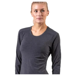 HEAT L/S Tee Grey