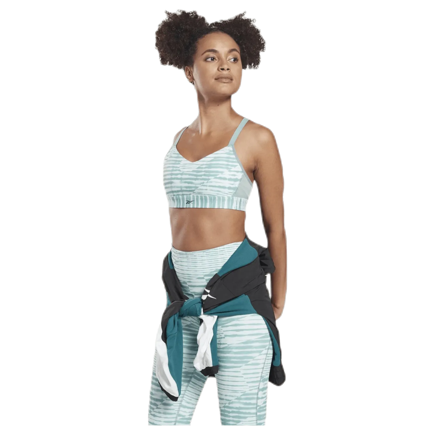 Hero Strappy P Bra White/Green