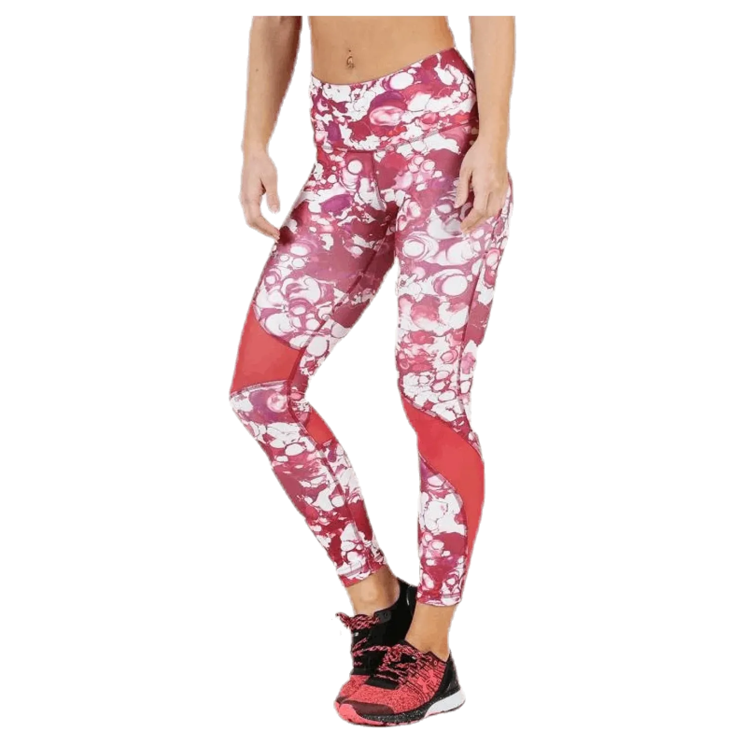 HG Armour Ankle Crop Print Pink