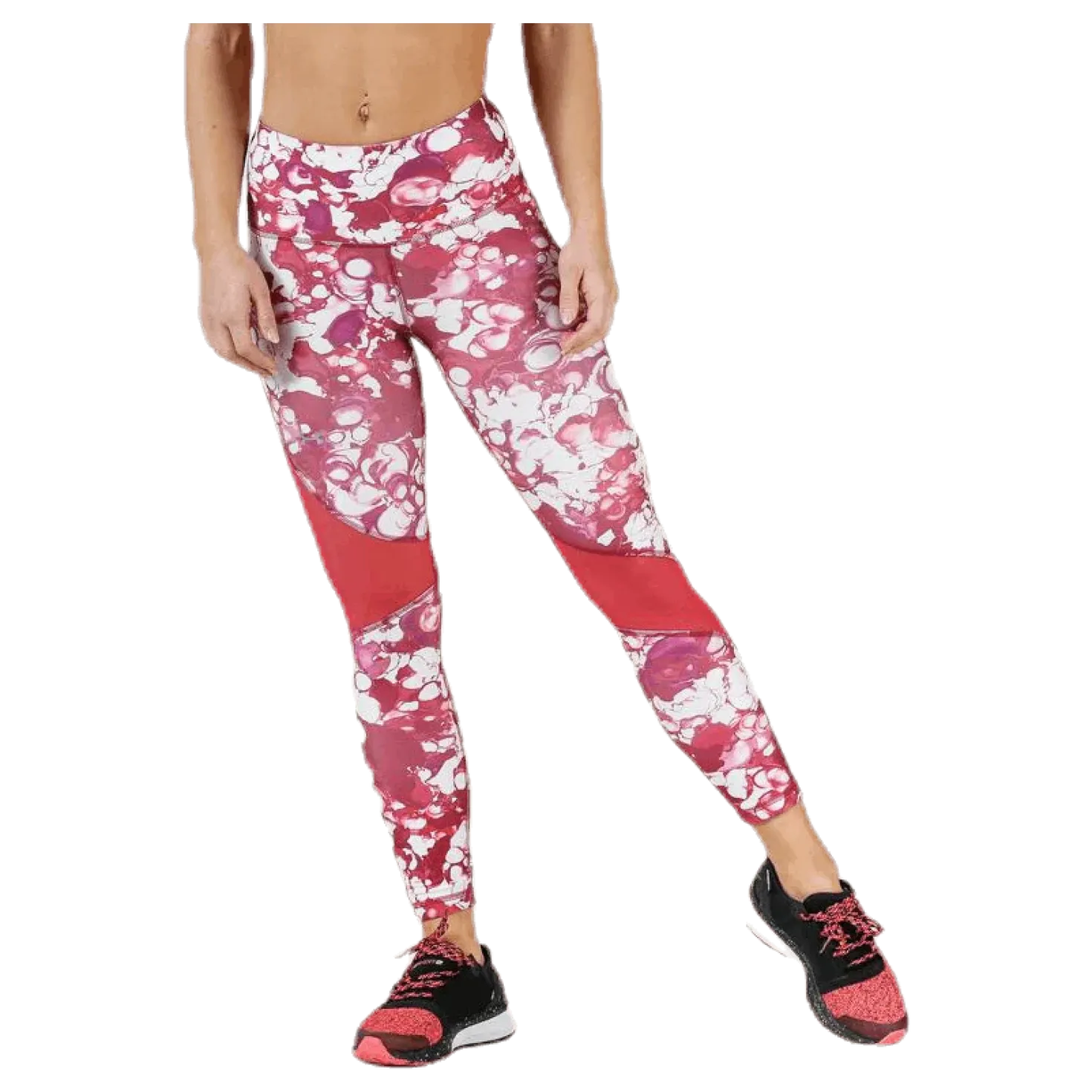 HG Armour Ankle Crop Print Pink