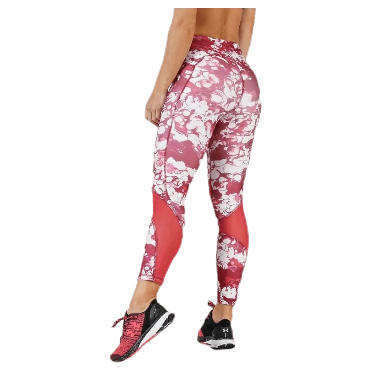 HG Armour Ankle Crop Print Pink