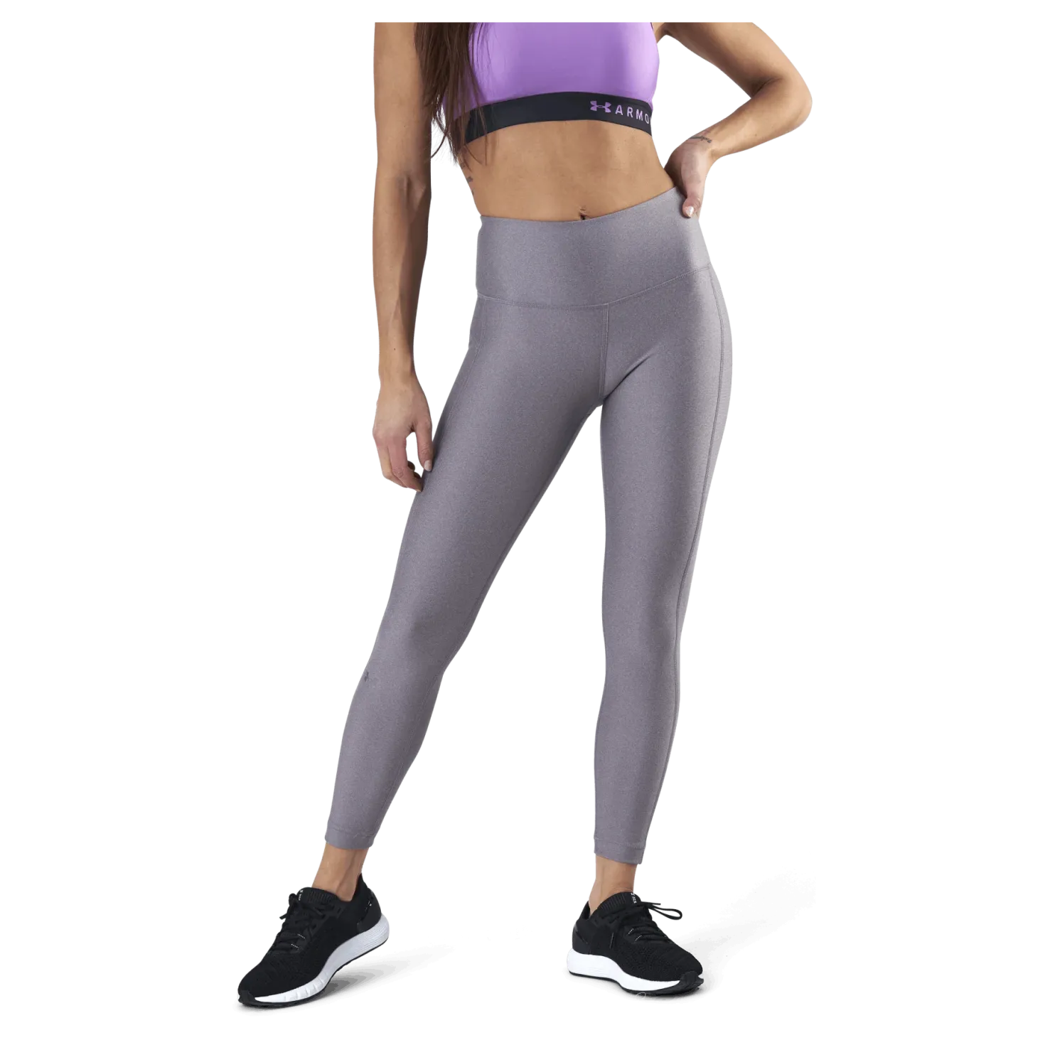 HG Armour Hi-Rise Ankle Crop Purple