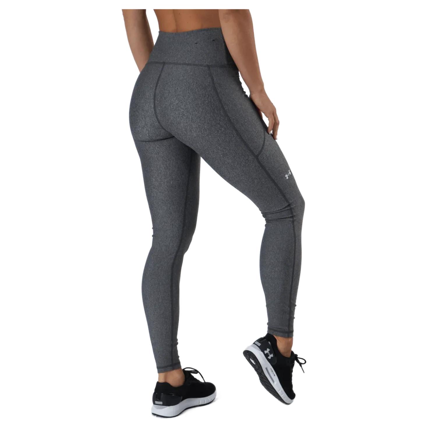 Hg Armour Hirise Leg Charcoal Light Heather