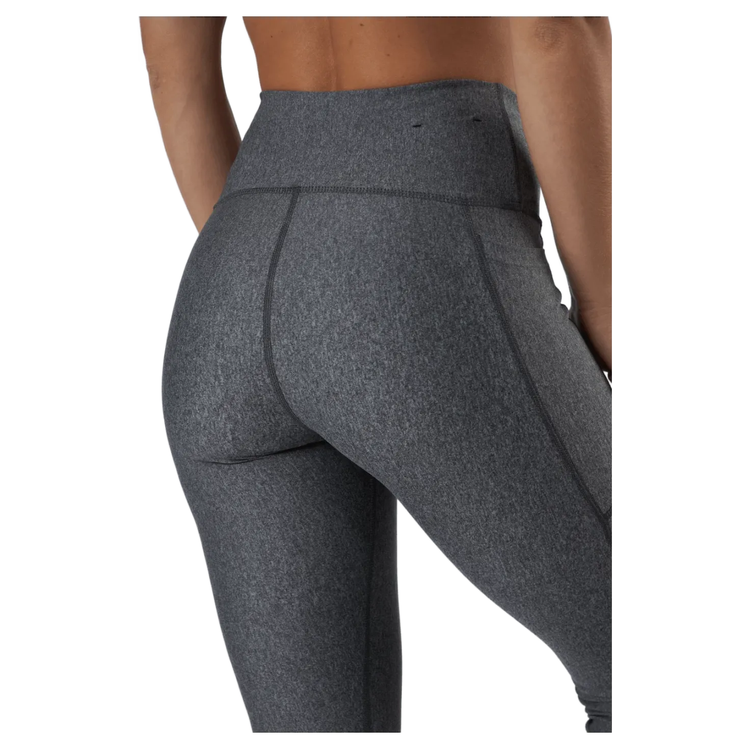 Hg Armour Hirise Leg Charcoal Light Heather