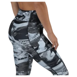 HG Armour Prt Ankle Crop Black