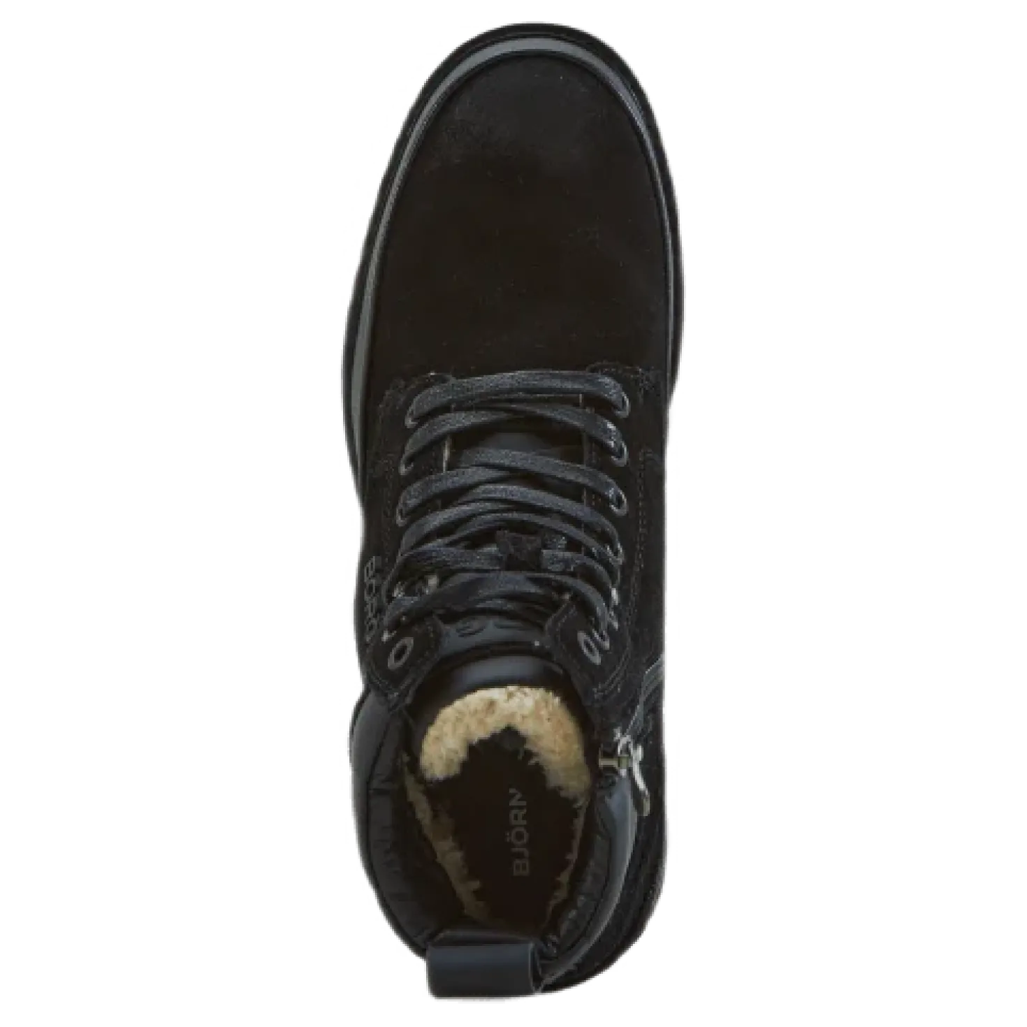 H200 Hgh Sue Fur M Black
