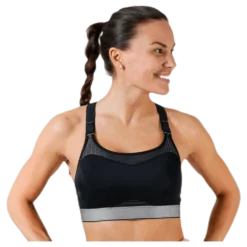 High Control Sports bra Black
