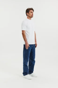 High-Neck Tee White
