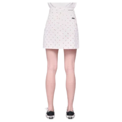 High Rise Mini Skirt White