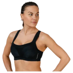 High Support Sports Bra G Black