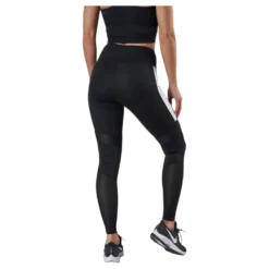 High Waist Block Tight Black