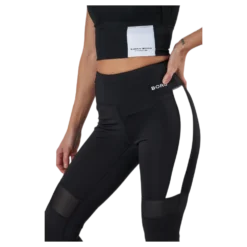 High Waist Block Tight Black
