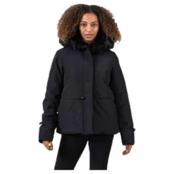 Hira Puffer Jacket Black