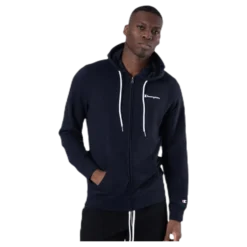 Hooded Full Zip Sweatshirt Blue