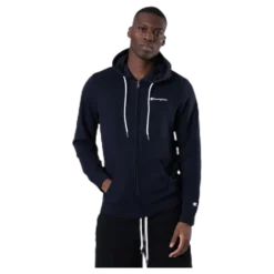 Hooded Full Zip Sweatshirt Blue