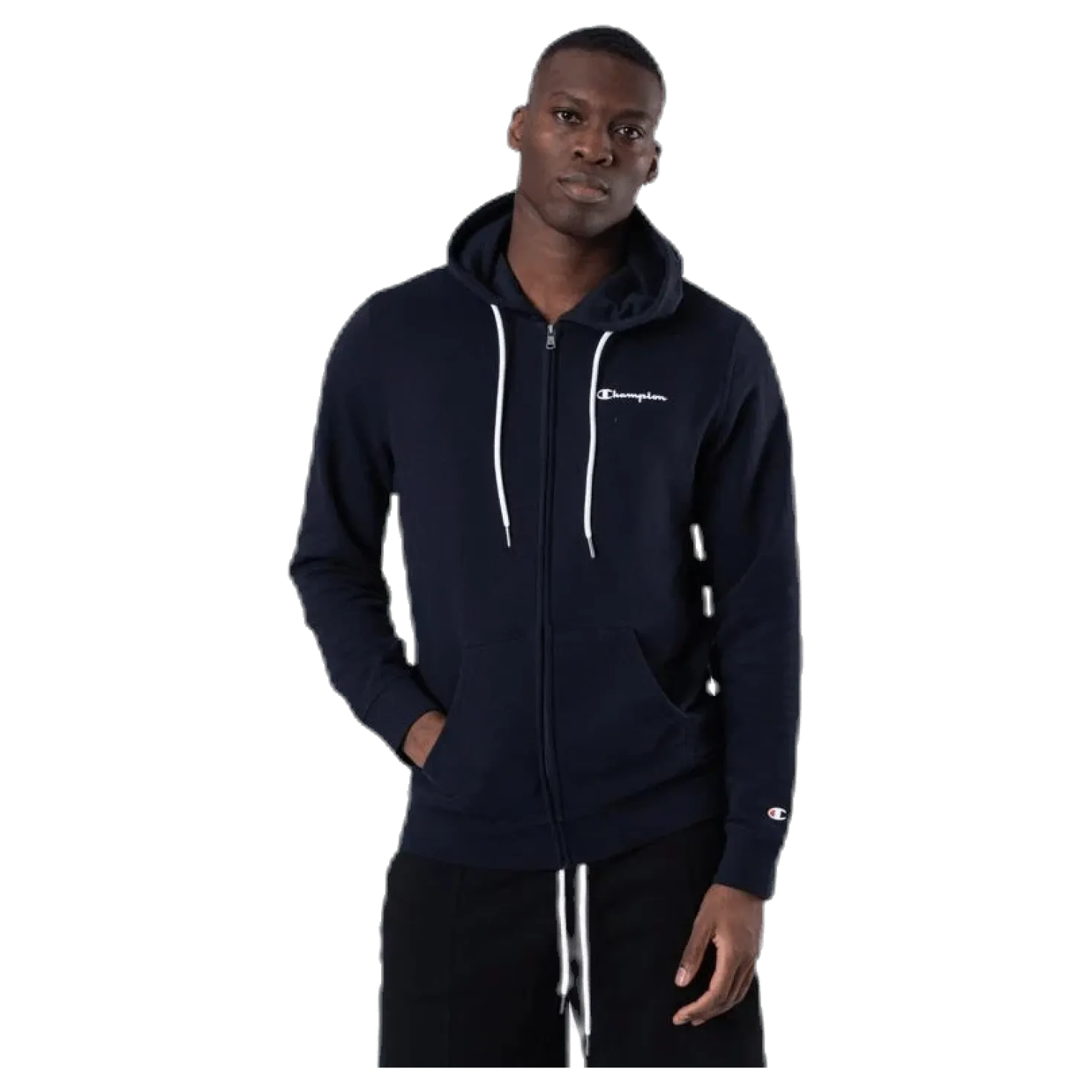 Hooded Full Zip Sweatshirt Blue