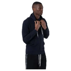 Hooded Full Zip Sweatshirt Blue