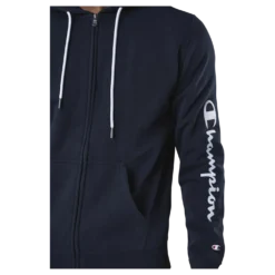 Hooded Full Zip Sweatshirt Blue