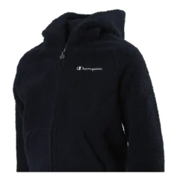 Hooded Full Zip Top Junior Blue