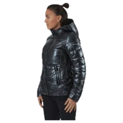Hooded Polyfilled Jacket Black