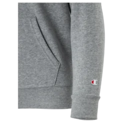 Hooded Sweatshirt Gray Melange Light
