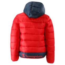 Hooded Youth Jacket Red