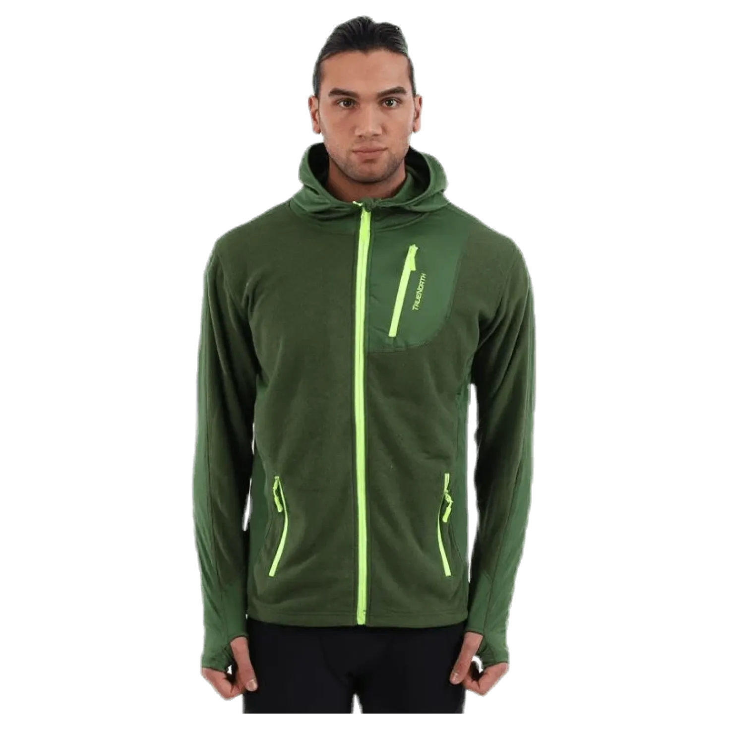 Hood Jacket Fleece Green