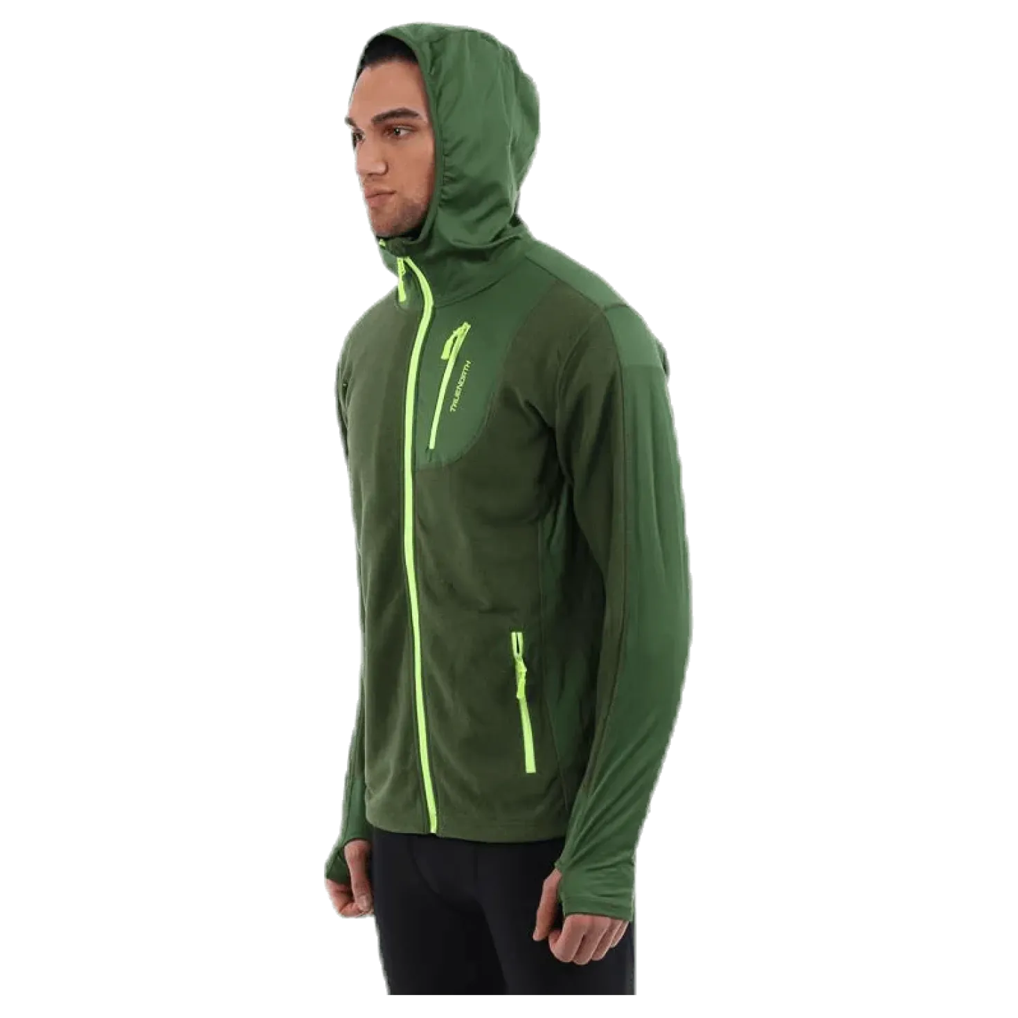 Hood Jacket Fleece Green