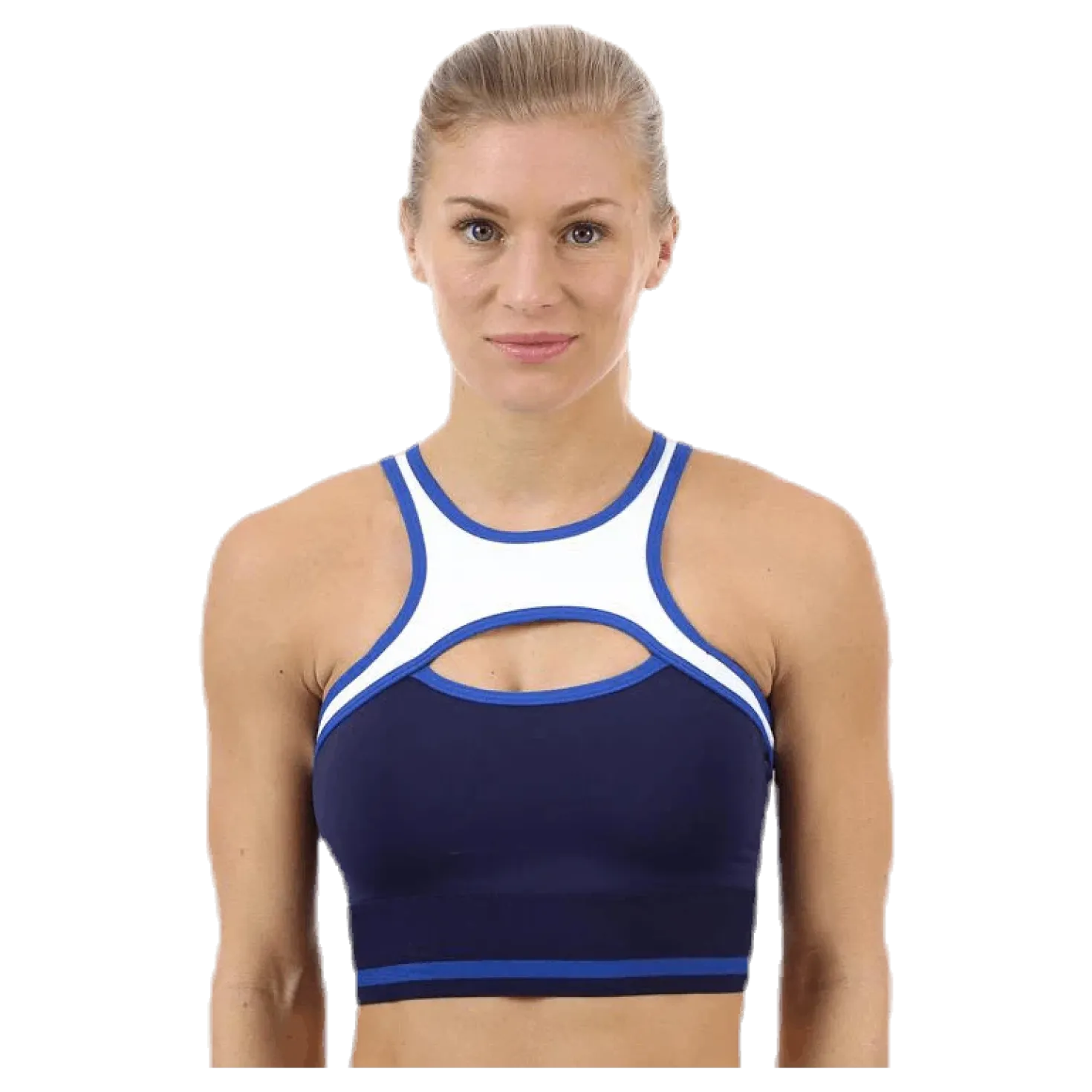 Hop Sports Bra Blue/White