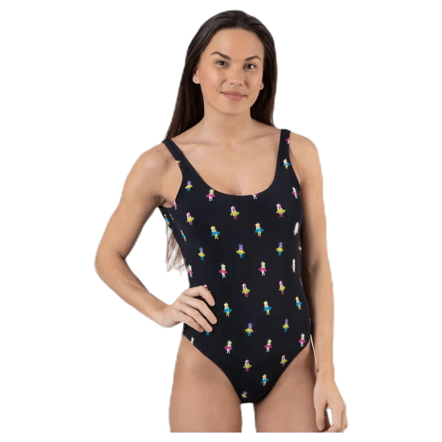 Hula Swimsuit Black