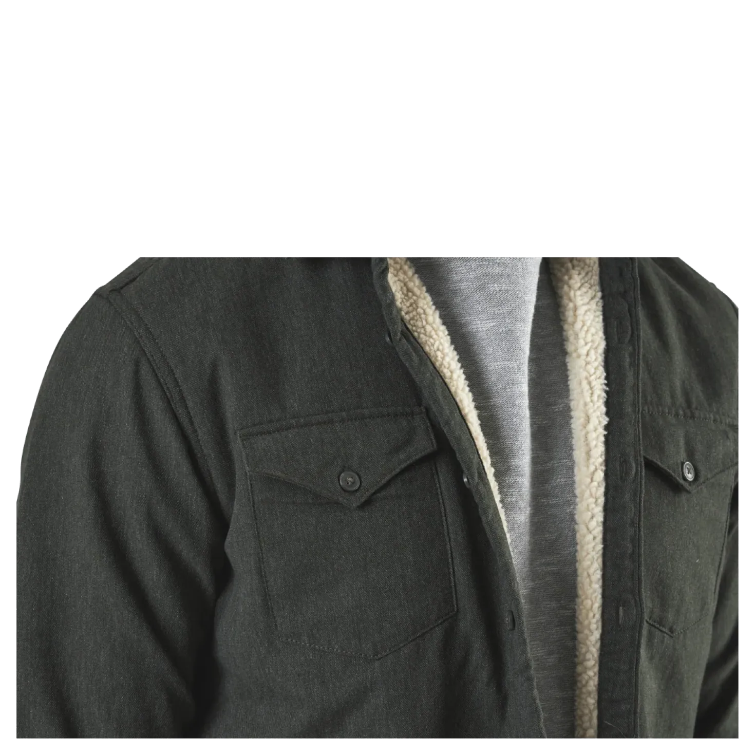Hunter Check Overshirt L/S Black