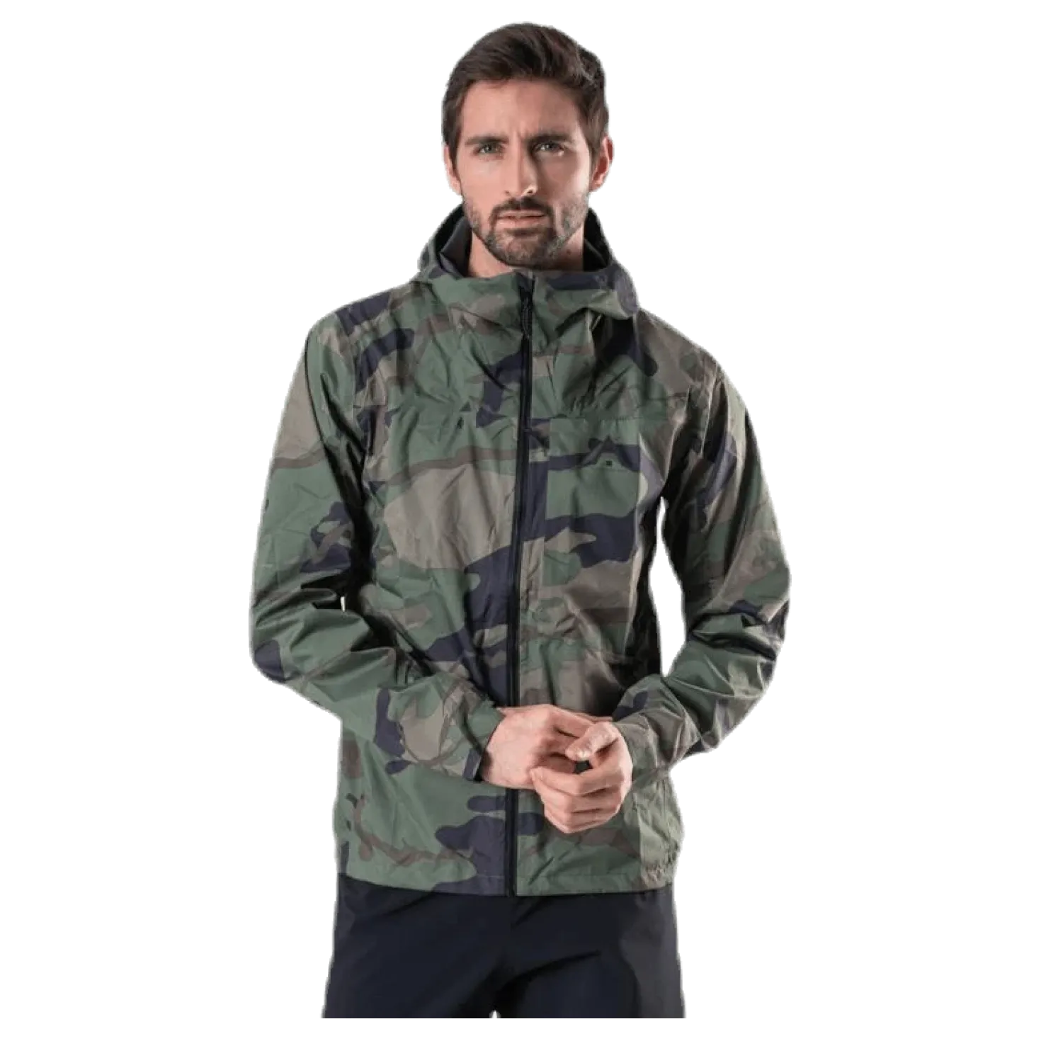 Hybrid Jacket Patterned