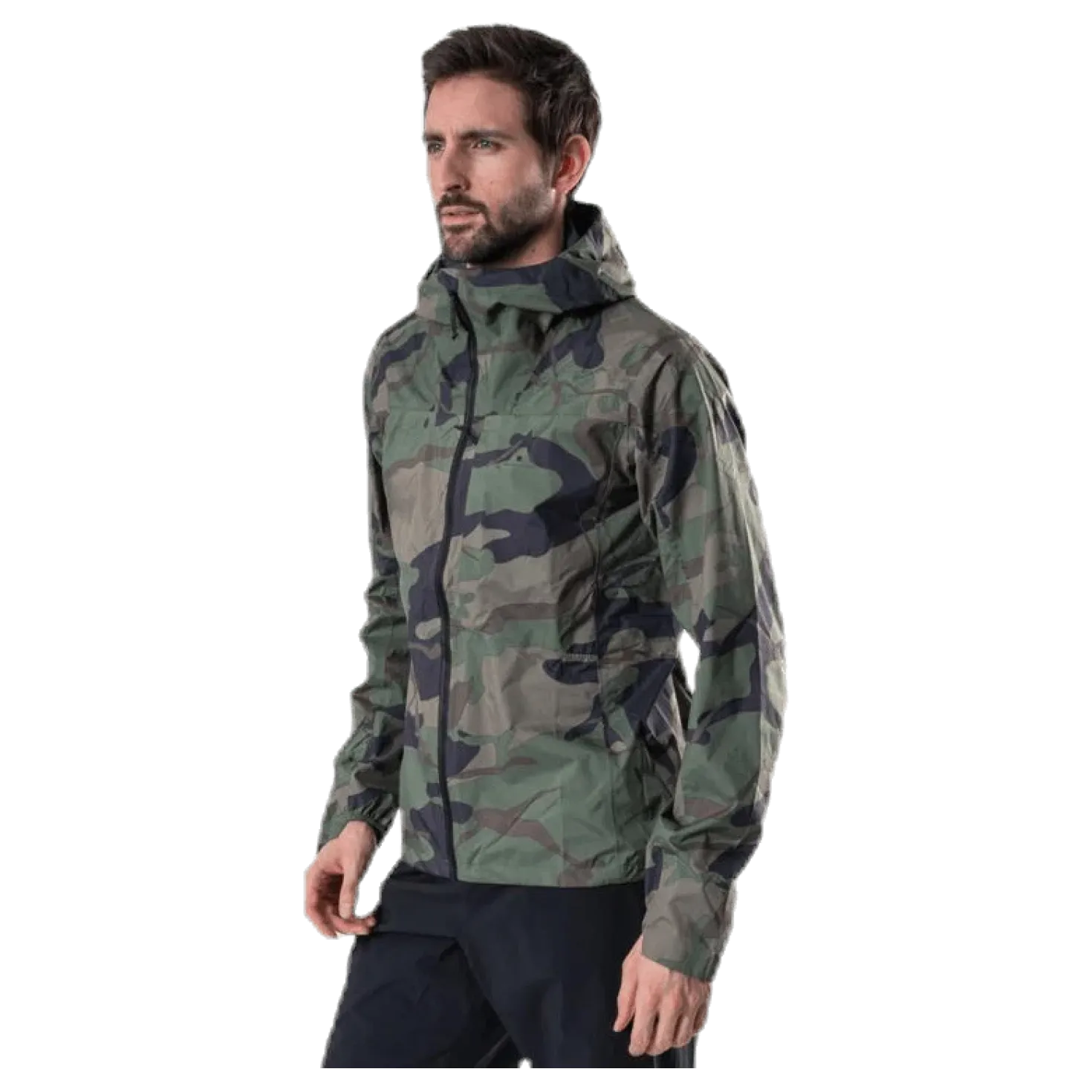 Hybrid Jacket Patterned