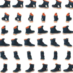 Icebird Blue/orange