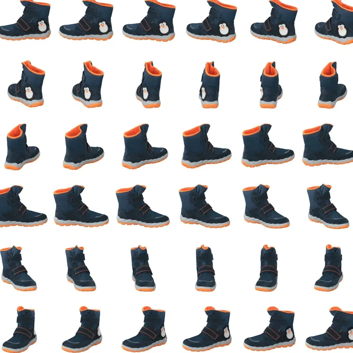 Icebird Blue/orange