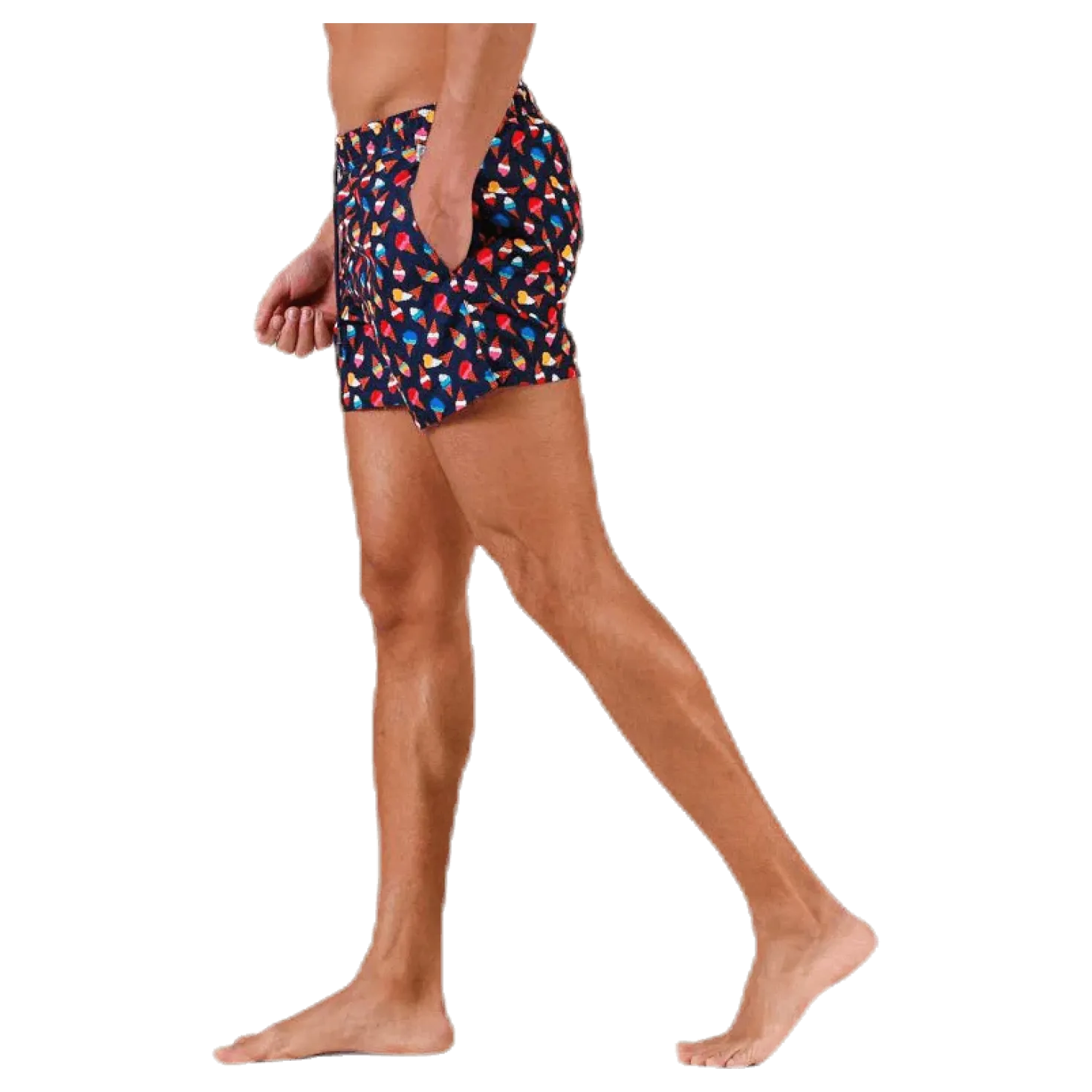 Ice Cream Swim Shorts Blue
