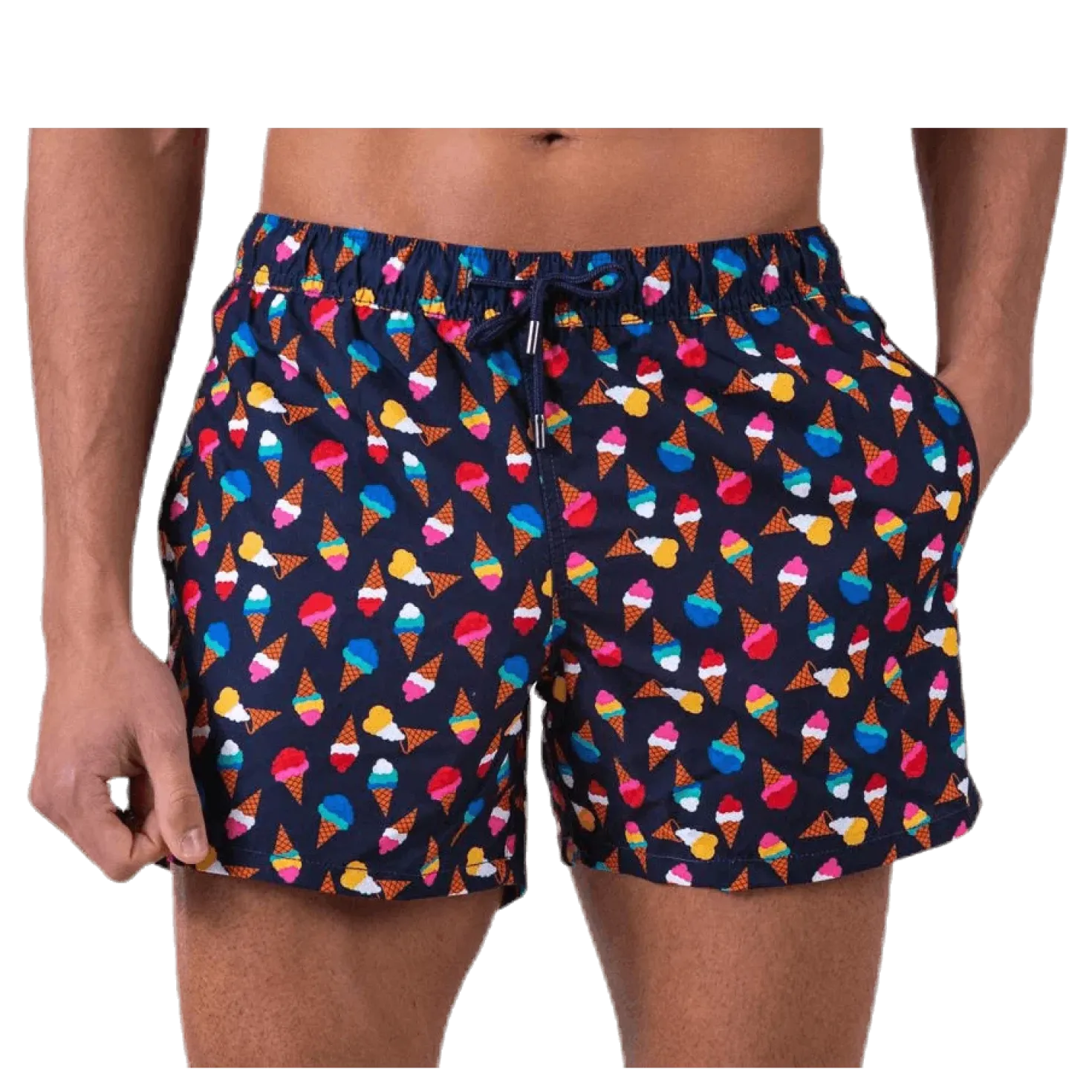Ice Cream Swim Shorts Blue