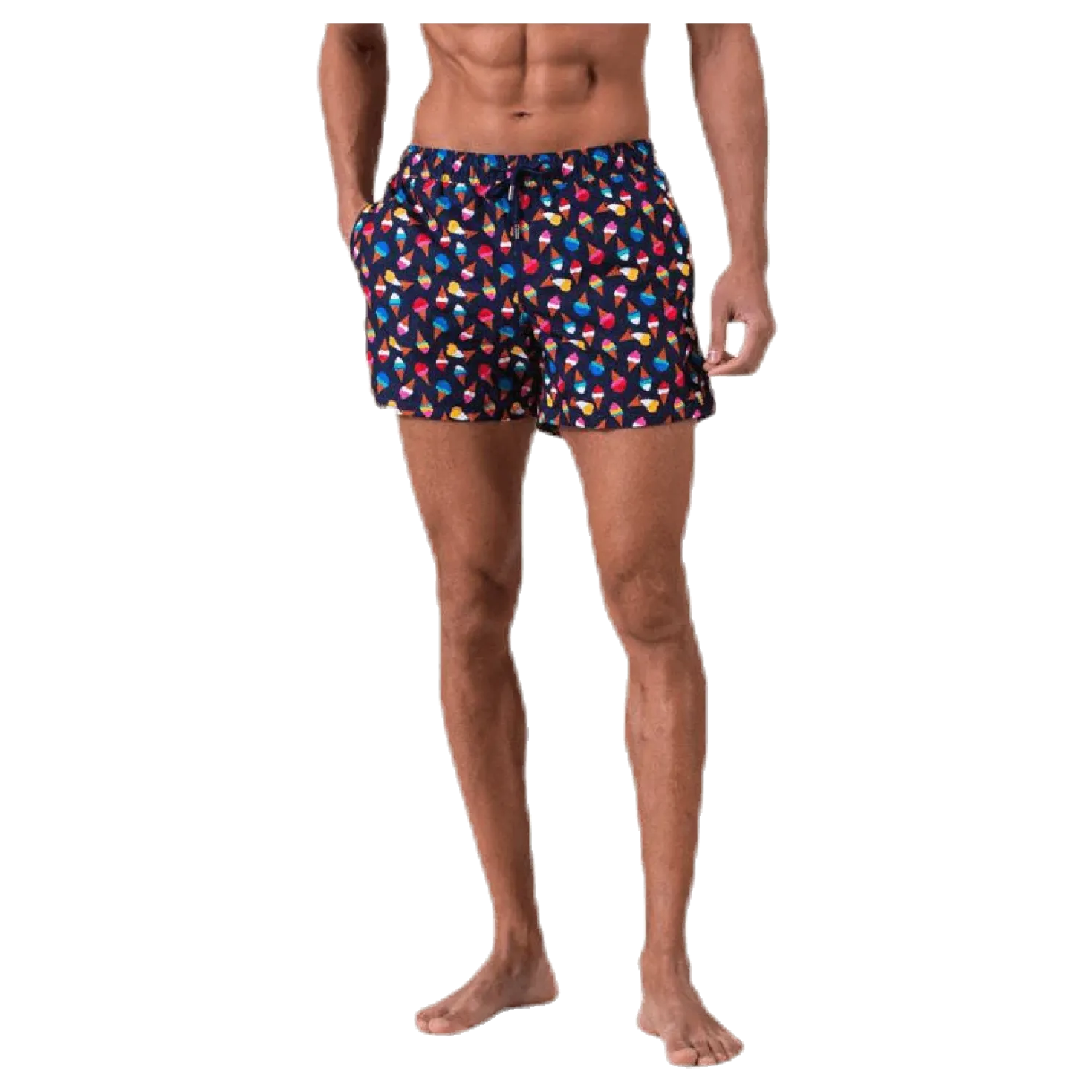 Ice Cream Swim Shorts Blue
