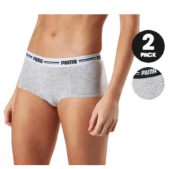 Iconic Mini Short 2-Pack Grey