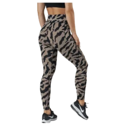 Iconic Printed 7/8 Tights Escape Grey