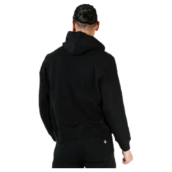 Iconic Twill Hoodie Black