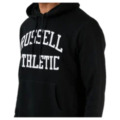 Iconic Twill Hoodie Black