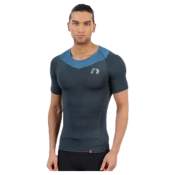 Iconic Vent Stretch Tee M Blue
