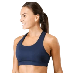 Iconic Wool Sports Bra Blue