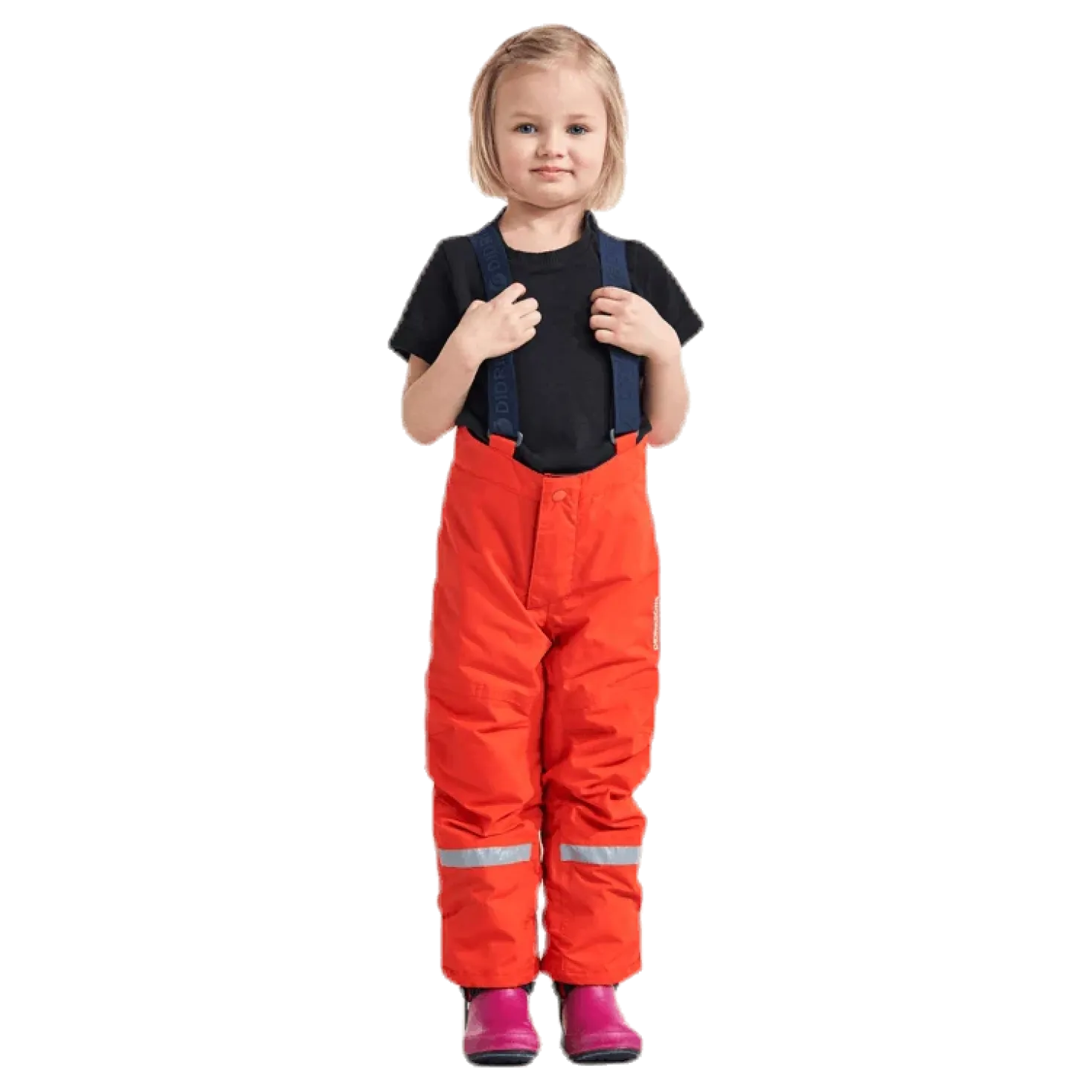 Idre Kids Pants 4 Orange