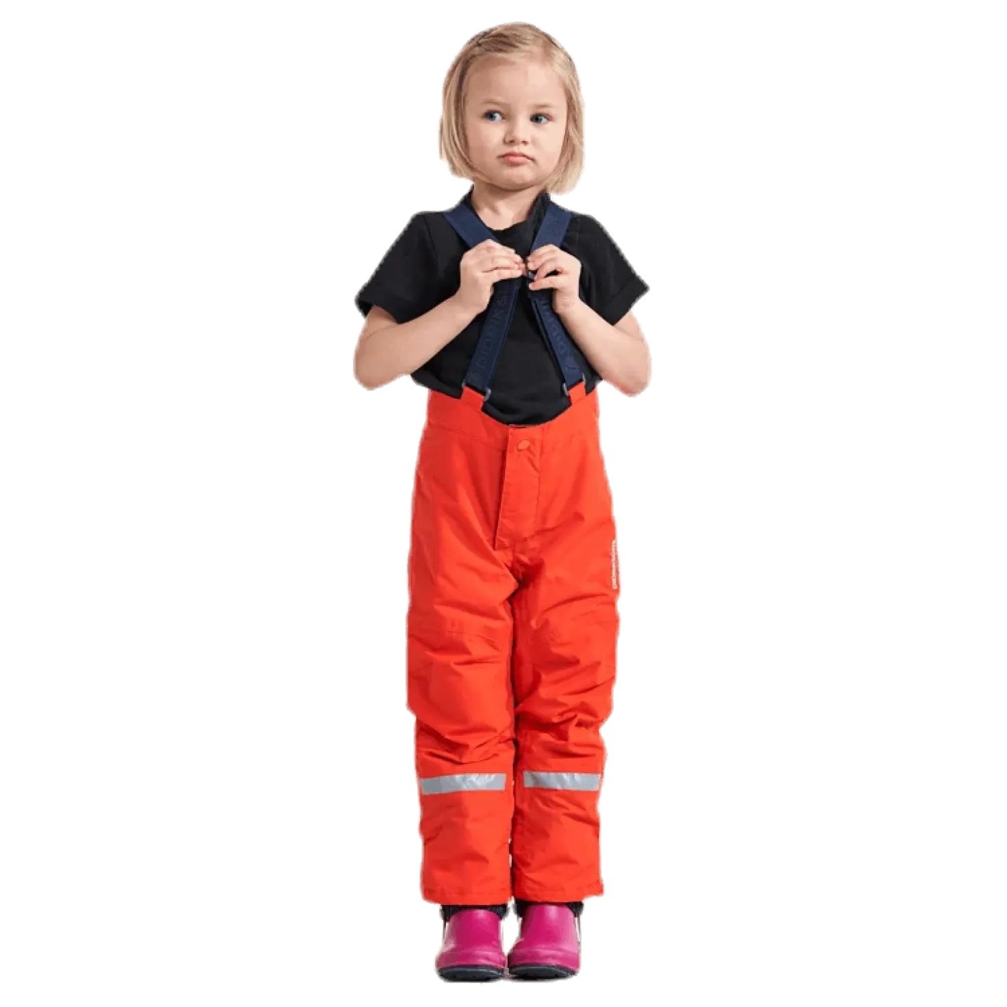 Idre Kids Pants 4 Orange